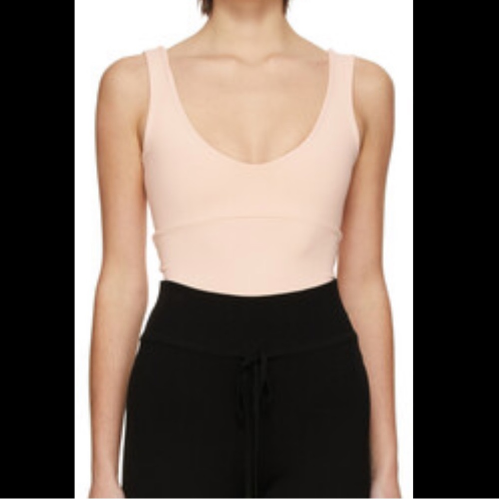 NWOT Live by the Process Pink Aura Bodysuit